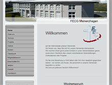 Tablet Screenshot of fecg-meinerzhagen.com